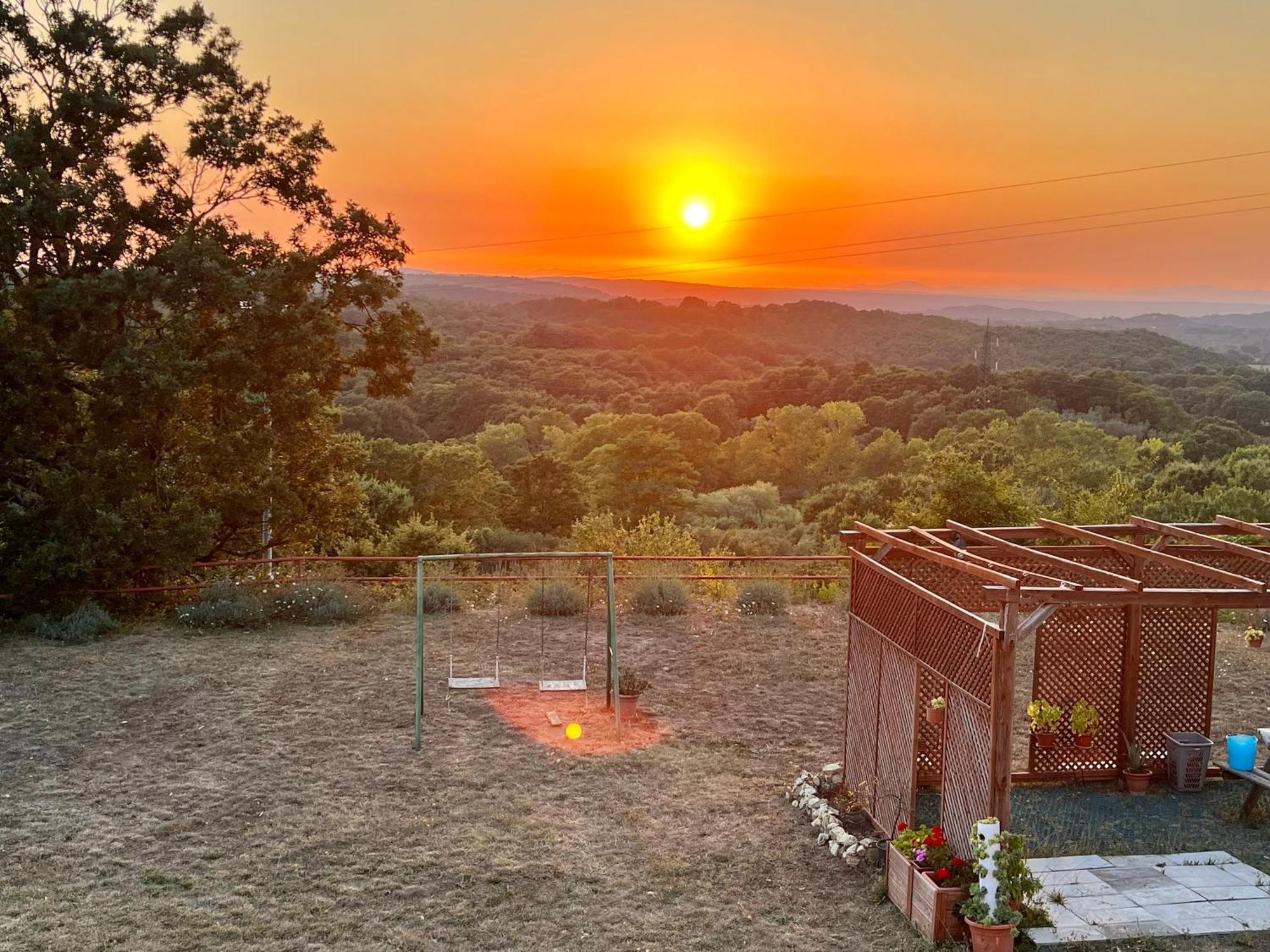 B&B Il Tramonto Barbarano Romano Buitenkant foto